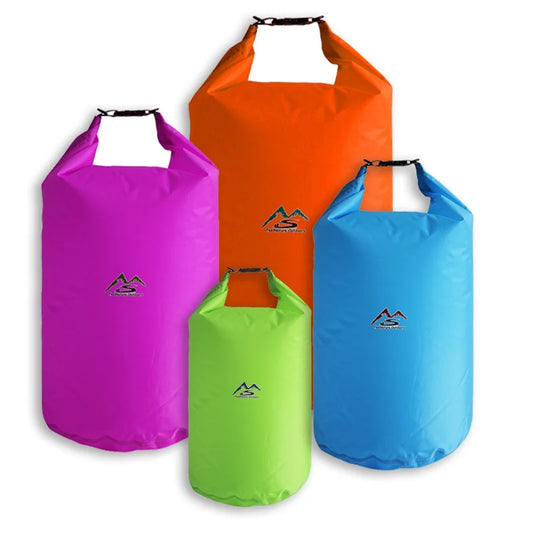5L10L20L40L70L sac sec étanche pour Camping dérive Trekking natation Rafting Kayak rivière Trekking pêche sac à eau en plein air